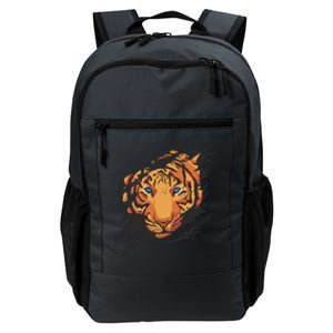 Tiger Wild Animal Ripped Daily Commute Backpack