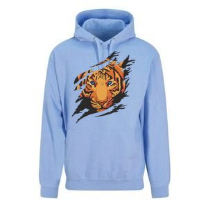 Tiger Wild Animal Ripped Unisex Surf Hoodie