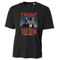 Trump Won Again – 2024 Election 47th President Cooling Performance Crew T-Shirt