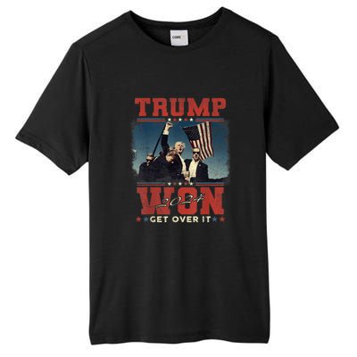 Trump Won Again – 2024 Election 47th President Tall Fusion ChromaSoft Performance T-Shirt