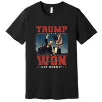 Trump Won Again – 2024 Election 47th President Premium T-Shirt