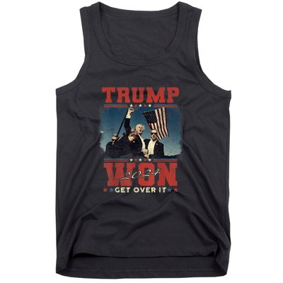 Trump Won Again – 2024 Election 47th President Tank Top