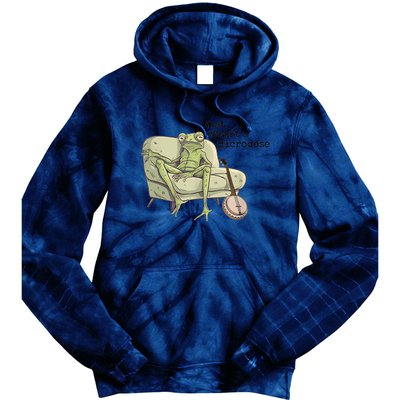 That WasnT A Microdose Humor Strange Naked Frog Meme Tie Dye Hoodie