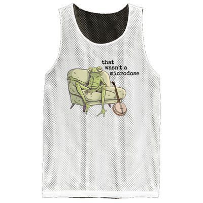 That WasnT A Microdose Humor Strange Naked Frog Meme Mesh Reversible Basketball Jersey Tank