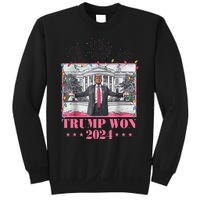 Trump Won Again 2024 Election President 47 Th Sweatshirt