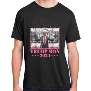 Trump Won Again 2024 Election President 47 Th Adult ChromaSoft Performance T-Shirt