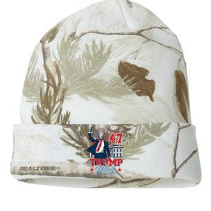 Trump Won Again 2024 Election President 47 Th Kati Licensed 12" Camo Beanie