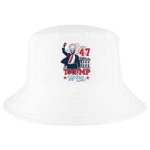 Trump Won Again 2024 Election President 47 Th Cool Comfort Performance Bucket Hat