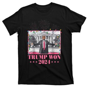 Trump Won Again 2024 Election President 47 Th T-Shirt