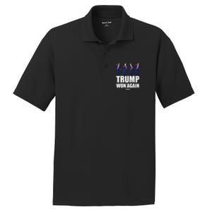 Trump Won Again 2024 Election Inauguration Day 47 President PosiCharge RacerMesh Polo