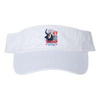 Trump Won Again 2024 Election President 47 Th American Flag Valucap Bio-Washed Visor