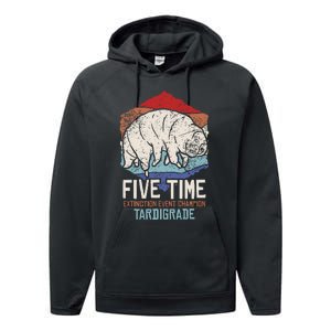 Tardigrade Water Bear Extinction Event Champion Performance Fleece Hoodie