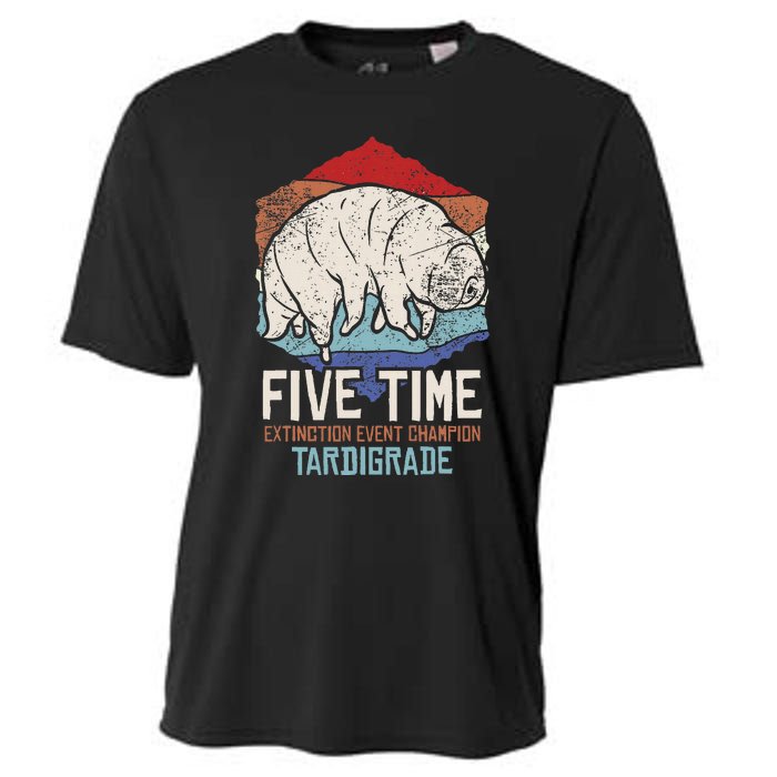 Tardigrade Water Bear Extinction Event Champion Cooling Performance Crew T-Shirt