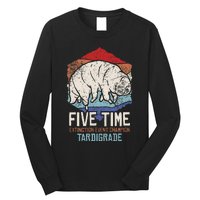 Tardigrade Water Bear Extinction Event Champion Long Sleeve Shirt