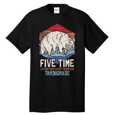 Tardigrade Water Bear Extinction Event Champion Tall T-Shirt