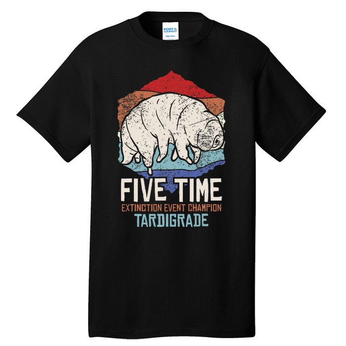 Tardigrade Water Bear Extinction Event Champion Tall T-Shirt