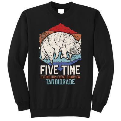 Tardigrade Water Bear Extinction Event Champion Tall Sweatshirt