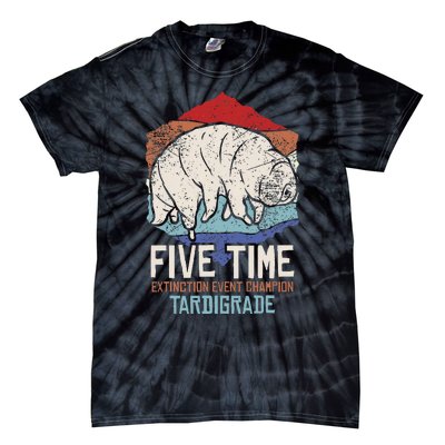 Tardigrade Water Bear Extinction Event Champion Tie-Dye T-Shirt