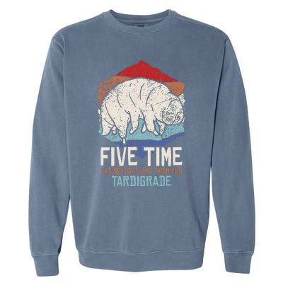 Tardigrade Water Bear Extinction Event Champion Garment-Dyed Sweatshirt