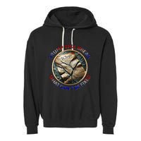 Trump Will Break What CanT Be Fixed Shattered Constitution Garment-Dyed Fleece Hoodie