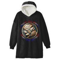 Trump Will Break What CanT Be Fixed Shattered Constitution Hooded Wearable Blanket