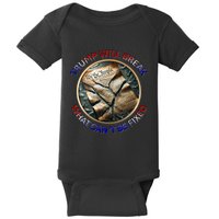 Trump Will Break What CanT Be Fixed Shattered Constitution Baby Bodysuit
