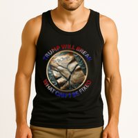 Trump Will Break What CanT Be Fixed Shattered Constitution Tank Top