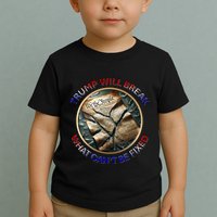 Trump Will Break What CanT Be Fixed Shattered Constitution Toddler T-Shirt