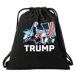 Trump Will Be Legend Drawstring Bag