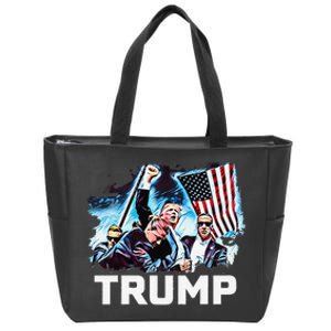 Trump Will Be Legend Zip Tote Bag