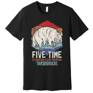 Tardigrade Water Bear Extinction Event Champion Print Premium T-Shirt