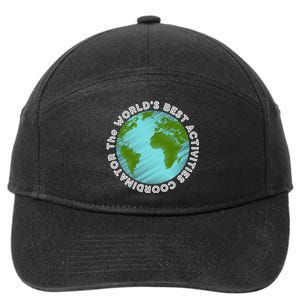 WORLD'S BEST ACTIVITIES COORDINATOR 7-Panel Snapback Hat