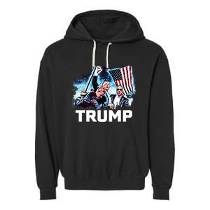 Trump Will Be Legend Garment-Dyed Fleece Hoodie