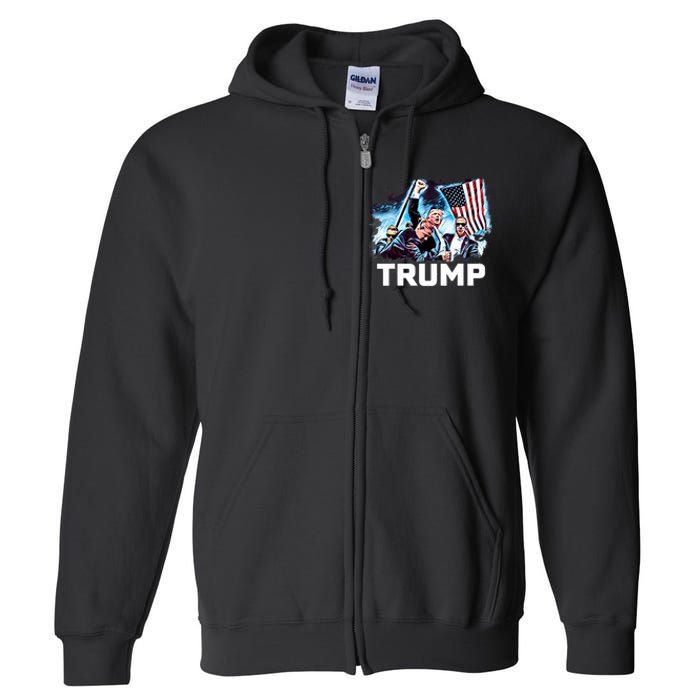 Trump Will Be Legend Full Zip Hoodie