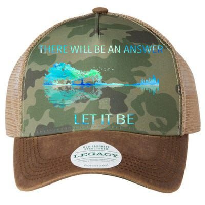 There Will Be An Answer Let It Be Legacy Tie Dye Trucker Hat