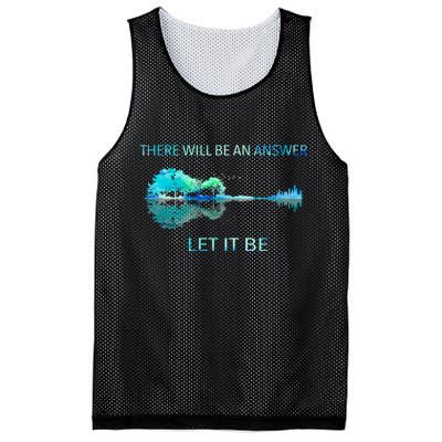 There Will Be An Answer Let It Be Mesh Reversible Basketball Jersey Tank