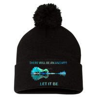 There Will Be An Answer Let It Be Pom Pom 12in Knit Beanie