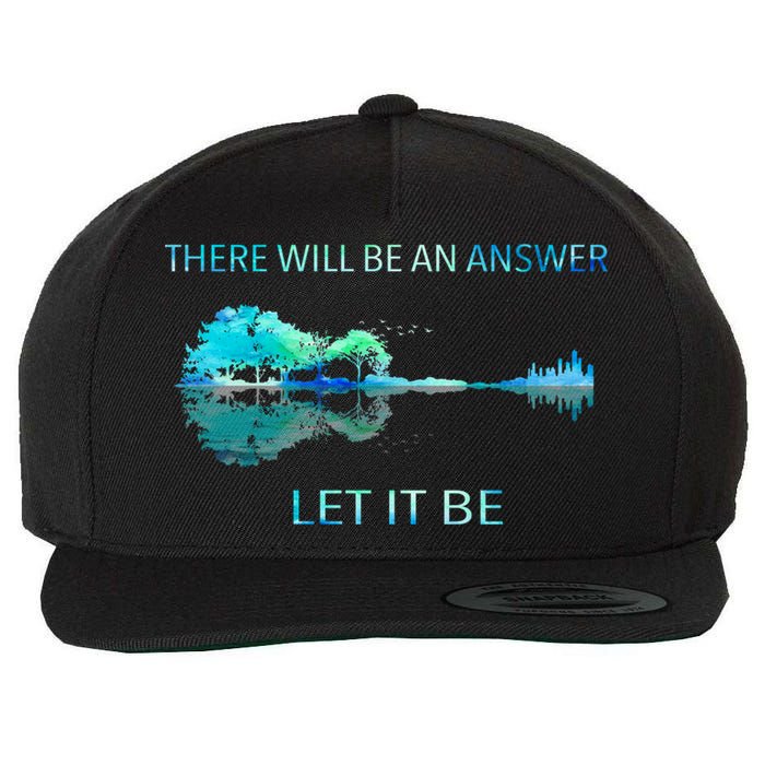 There Will Be An Answer Let It Be Wool Snapback Cap
