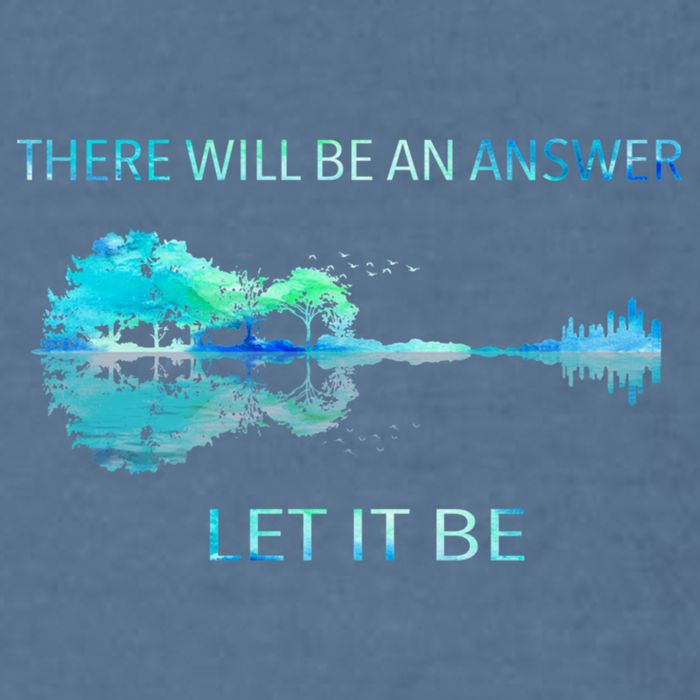 There Will Be An Answer Let It Be Garment-Dyed Sweatshirt