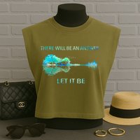 There Will Be An Answer Let It Be Garment-Dyed Women's Muscle Tee