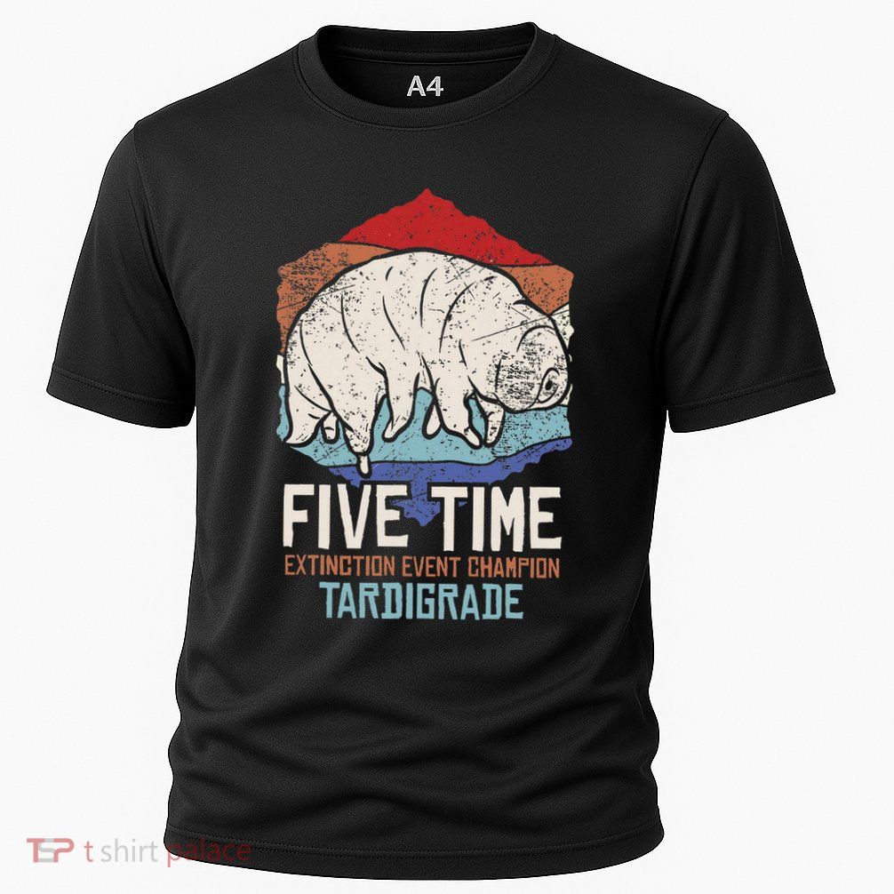 Tardigrade Water Bear Extinction Event Champion Print Performance Shirt