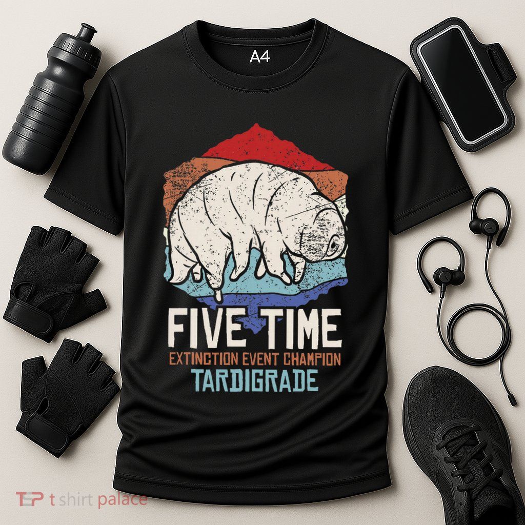 Tardigrade Water Bear Extinction Event Champion Print Performance Shirt