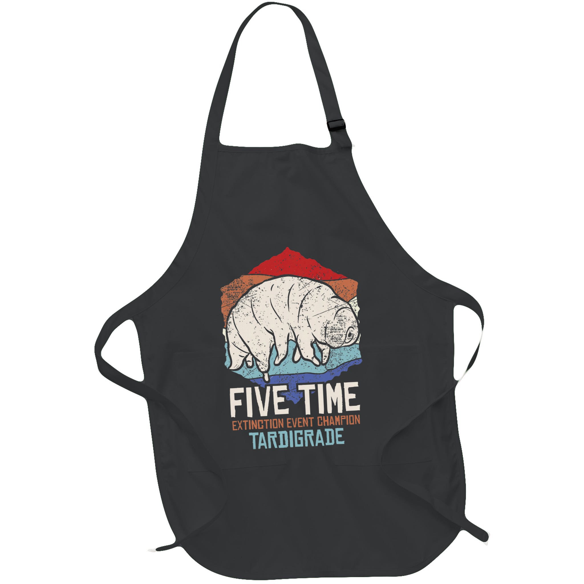 Tardigrade Water Bear Extinction Event Champion Print Apron