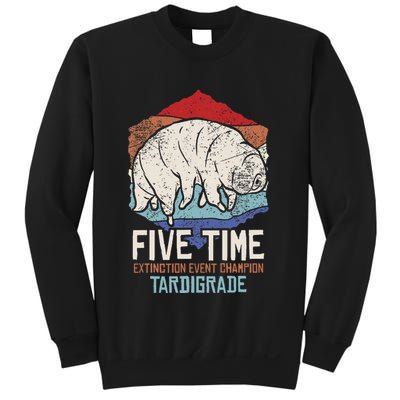 Tardigrade Water Bear Extinction Event Champion Print Sweatshirt