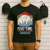 Tardigrade Water Bear Extinction Event Champion Print T-Shirt