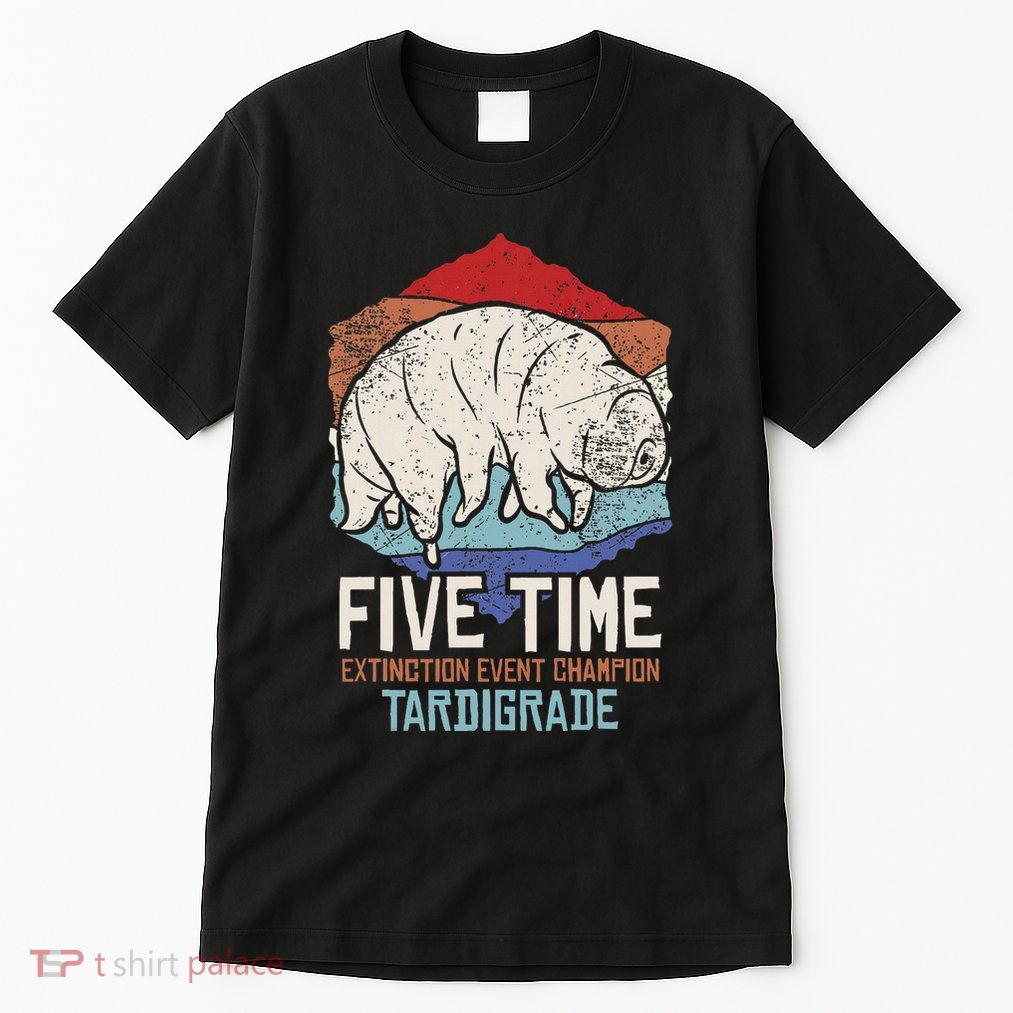 Tardigrade Water Bear Extinction Event Champion Print Tall T-Shirt