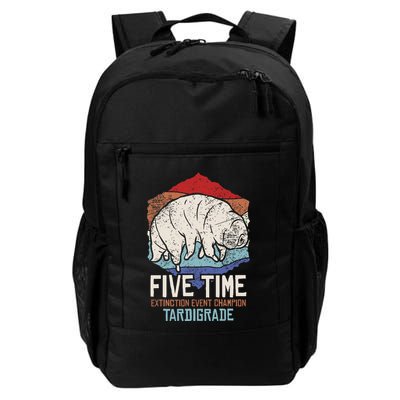 Tardigrade Water Bear Extinction Event Champion Print Backpack
