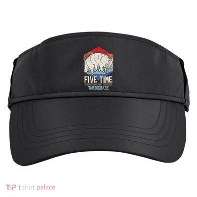 Tardigrade Water Bear Extinction Event Champion Print Adult Drive Performance Visor