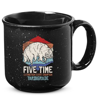 Tardigrade Water Bear Extinction Event Champion Print 15oz Campfire Ceramic Mug
