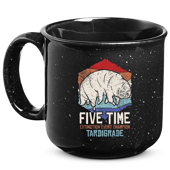 Tardigrade Water Bear Extinction Event Champion Print 15oz Campfire Ceramic Mug